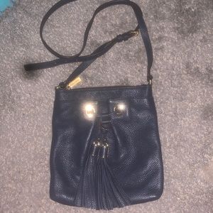 Michael Kors Navy leather purse - Camden style